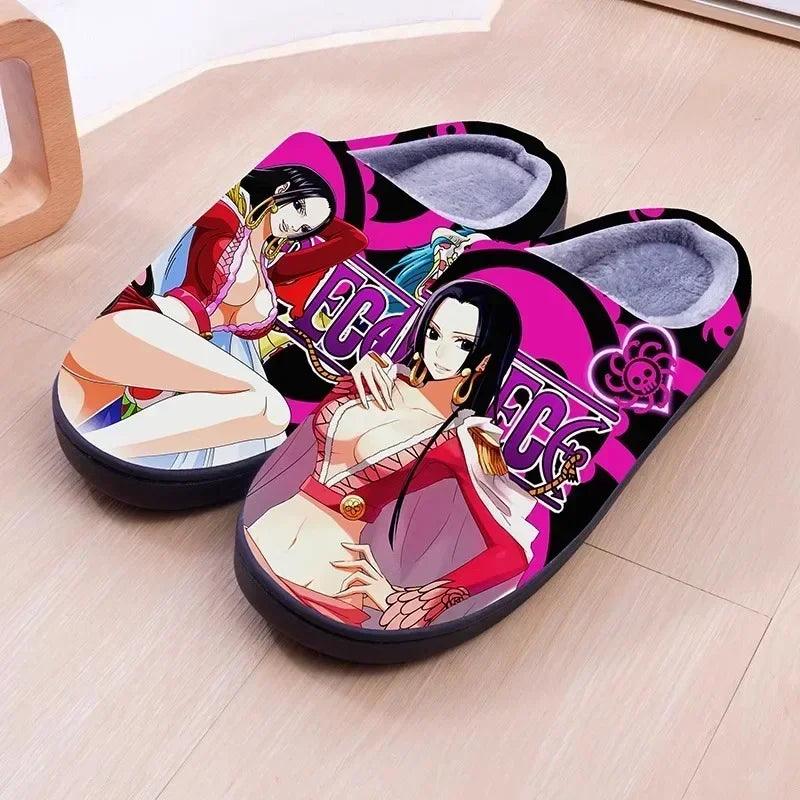 One Piece Warm Slippers (16 Styles) - AnimeGo Store