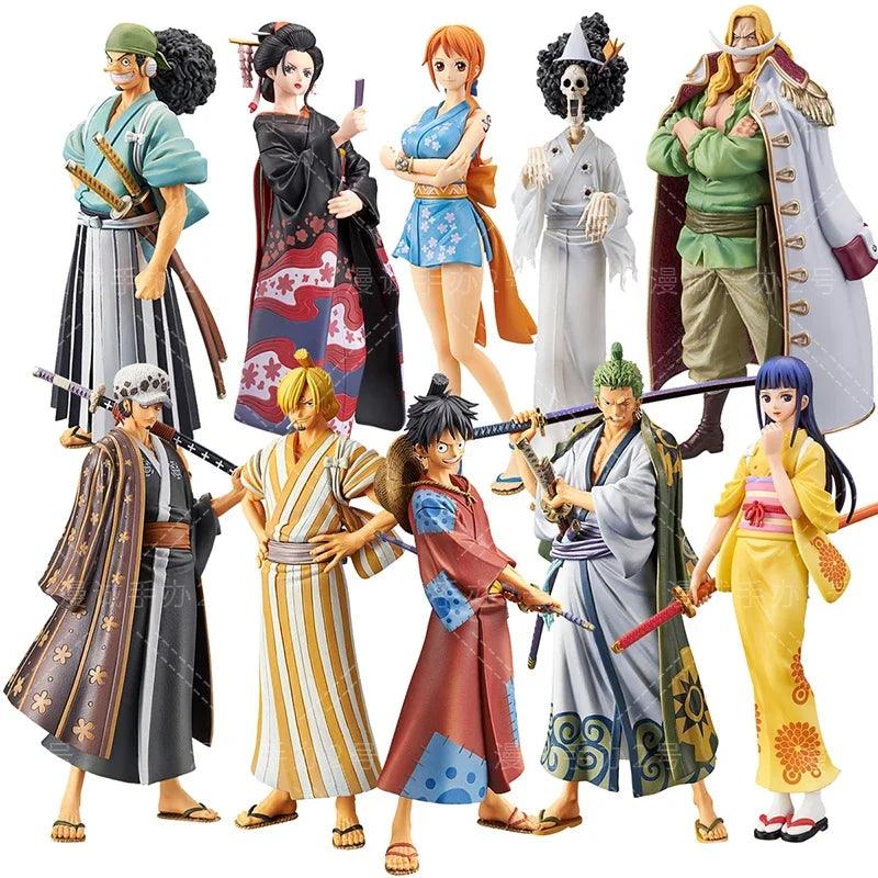 One Piece Action Figures (10 Characters) - AnimeGo Store