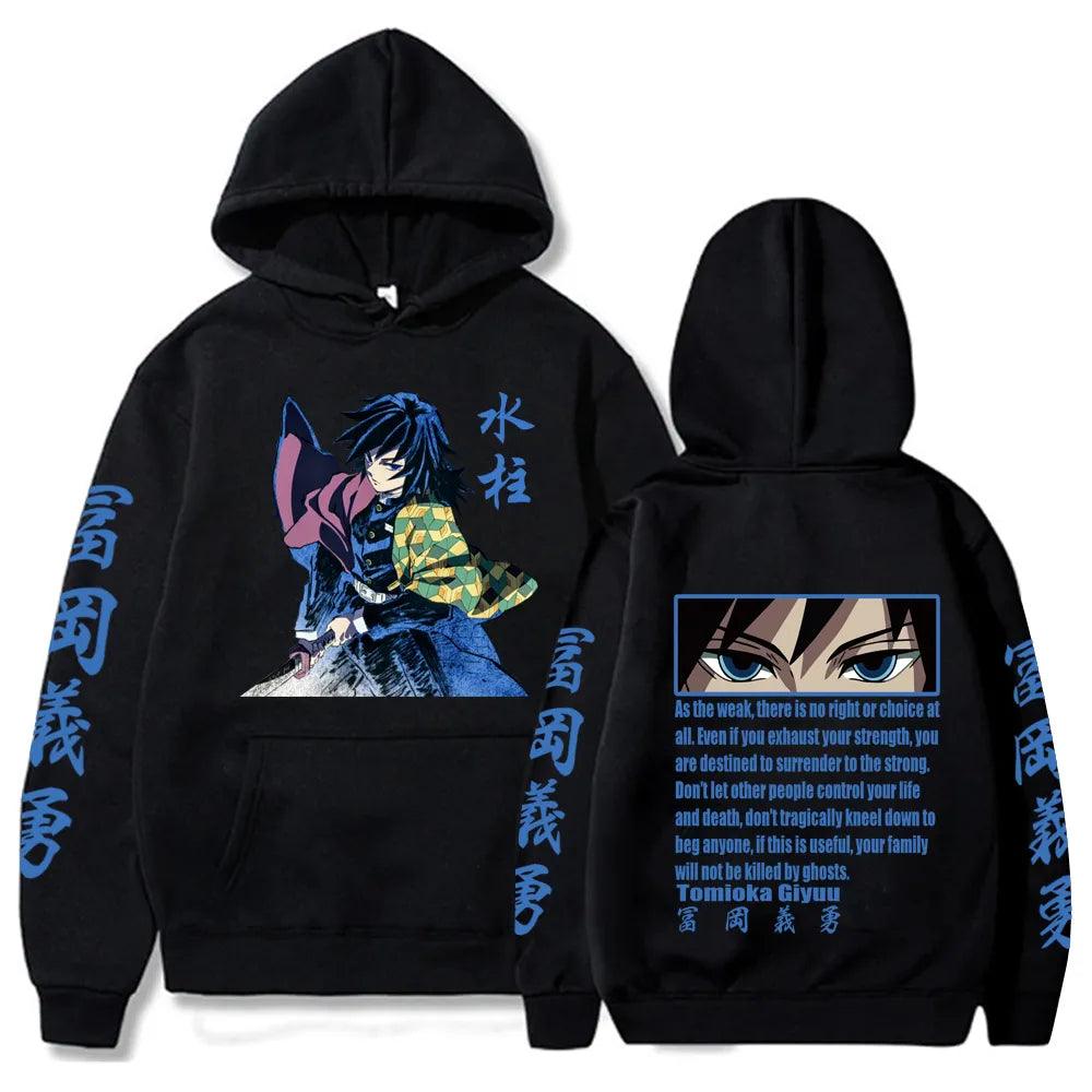 Demon Slayer Inner Monologue 2-Sided Hoodies (8 Styles) - AnimeGo Store