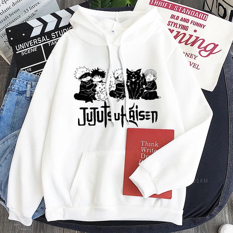 Jujutsu Kaisen Gojo x Itadori x Fushiguro x Kugisaki Hoodies (12 Colors) - AnimeGo Store