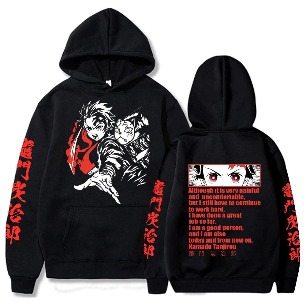 Demon Slayer Inner Monologue 2-Sided Hoodies (8 Styles) - AnimeGo Store