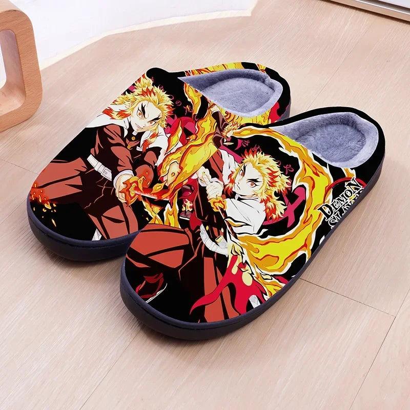 Demon Slayer Warm Slippers (9 Styles) - AnimeGo Store