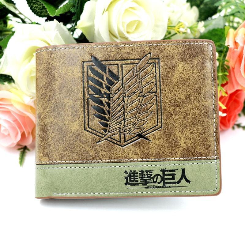 Attack On Titan PU Leather Wallet - AnimeGo Store