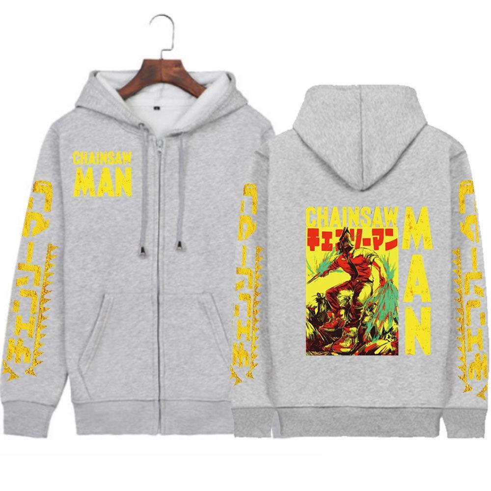 Chainsaw Man Denji Zipper Hoodies (5 Colors) - AnimeGo Store