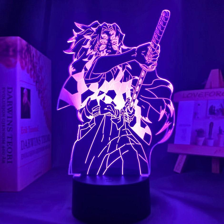 Demon Slayer 16-Color LED Touch + Remote Control Lamps (21 Styles)
