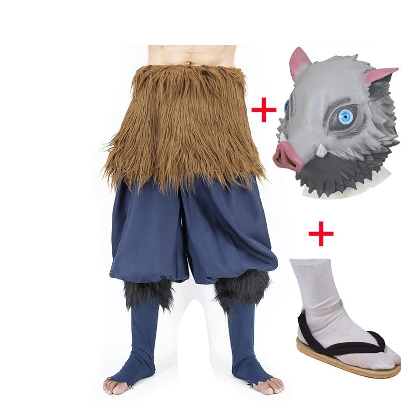 Demon Slayer Inosuke Hashibira Cosplay Costume - AnimeGo Store