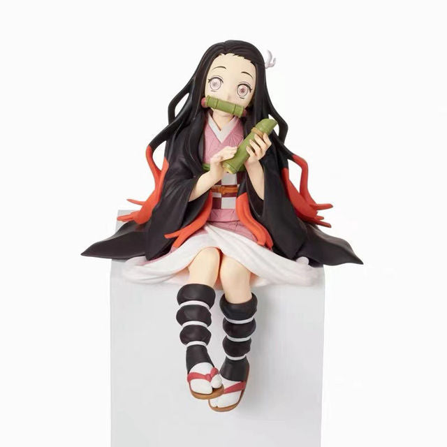 Demon Slayer Sit Eating Rice Figures (13 Characters) - AnimeGo Store
