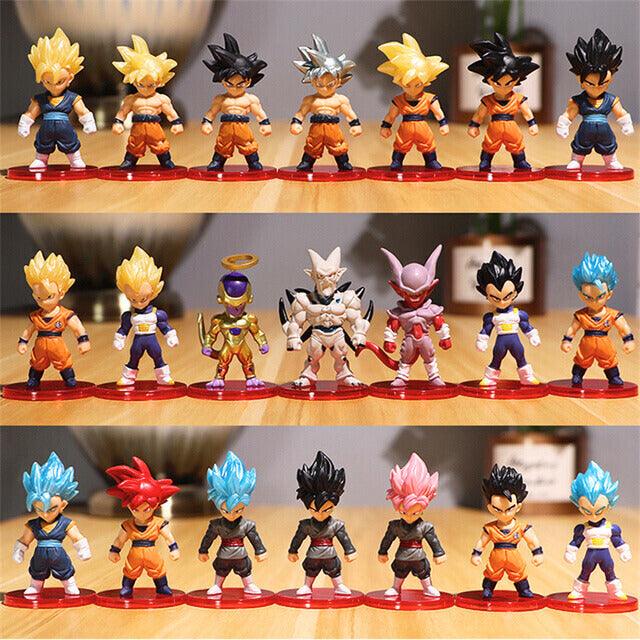 Dragon Ball Mini Action Figures Mega Sets (9 Sets)