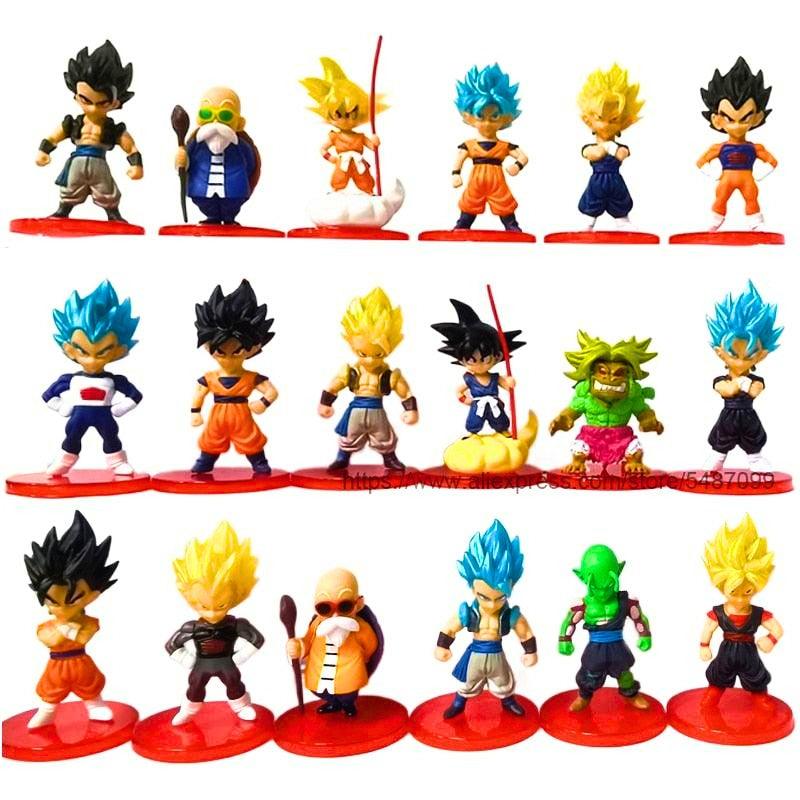 Dragon Ball Mini Action Figures Mega Sets (9 Sets) - AnimeGo Store