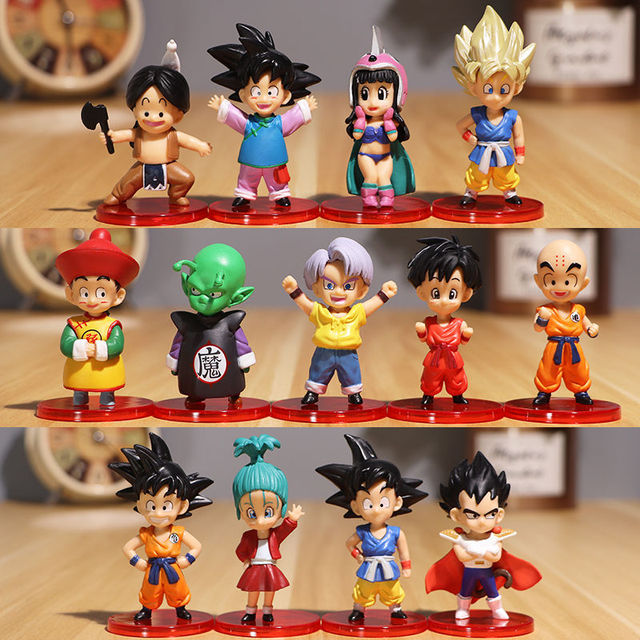 Dragon Ball Mini Action Figures Mega Sets (9 Sets) - AnimeGo Store