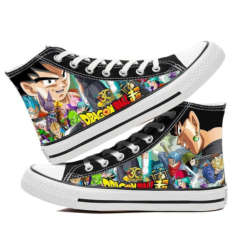 Dragon Ball Super High Top Canvas Shoes / Sneakers (10 Styles) - AnimeGo Store