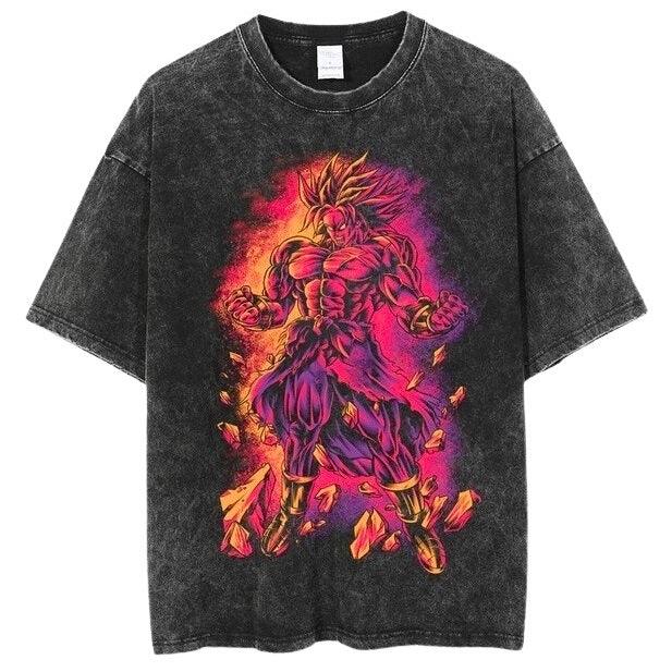 Dragon Ball Vintage Washed Cotton T-Shirts Series KI (16 Styles)
