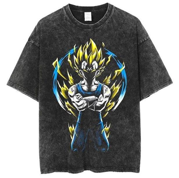 Dragon Ball Vintage Washed Cotton T-Shirts Series (16 Styles)