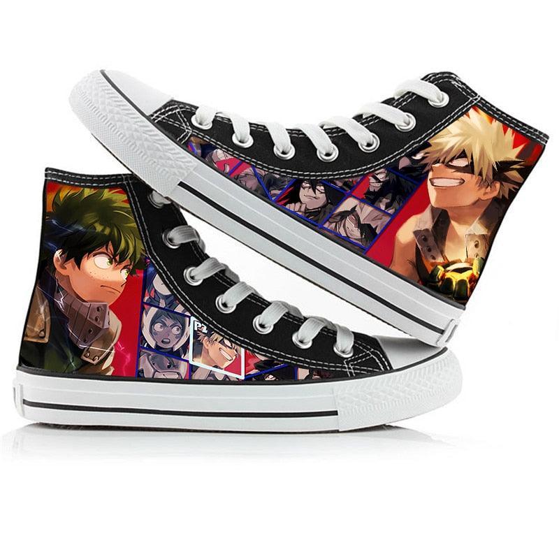 My Hero Academia High Top Canvas Shoes / Sneakers (7 Styles) - AnimeGo Store