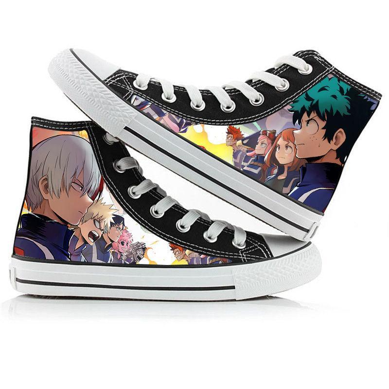 My Hero Academia High Top Canvas Shoes / Sneakers (6 Styles) - AnimeGo Store