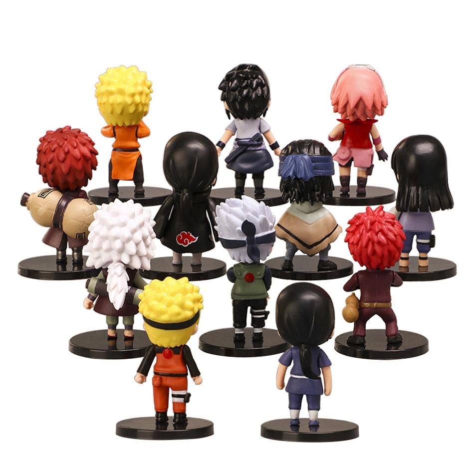 Naruto 12-Piece Mini Action Figures Set