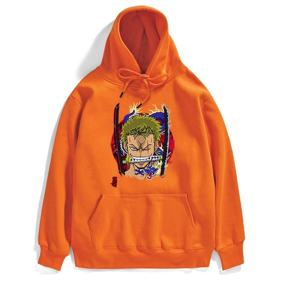 (Out of Stock) One Piece Roronoa Zoro Hoodies (7 Colors) - AnimeGo Store
