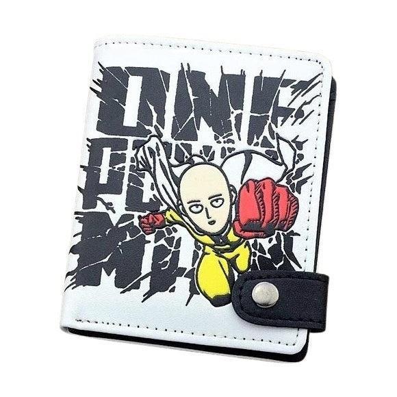 One Punch Man PU Leather Button Wallet (2 Styles) - AnimeGo Store