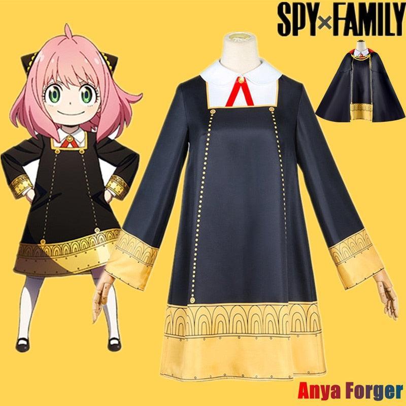 Spy x Family Anya Forger Cosplay Costume – AnimeGo Store