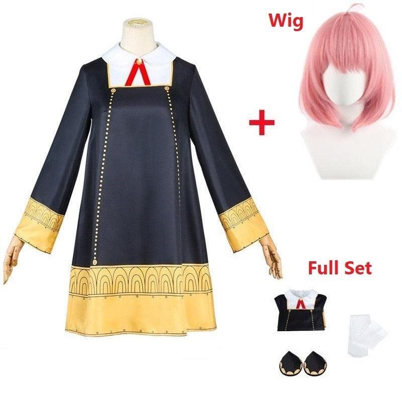Spy x Family Anya Forger Cosplay Costume - AnimeGo Store