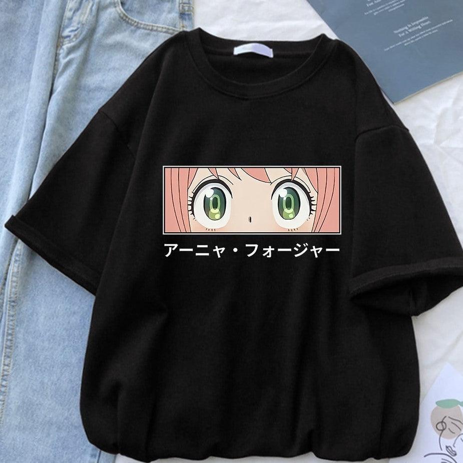 Spy x Family Anya Forger Eyes T-Shirt (8 Colors) - AnimeGo Store