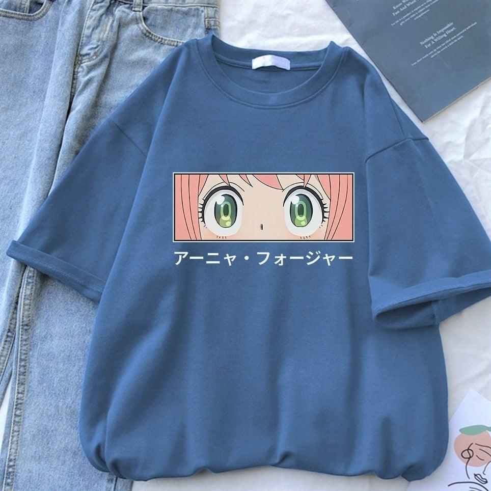Spy x Family Anya Forger Eyes T-Shirt (8 Colors) - AnimeGo Store