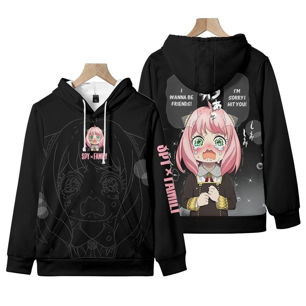 Spy x Family Anya Forger Hoodies (2 Styles / 4 Colors) - AnimeGo Store