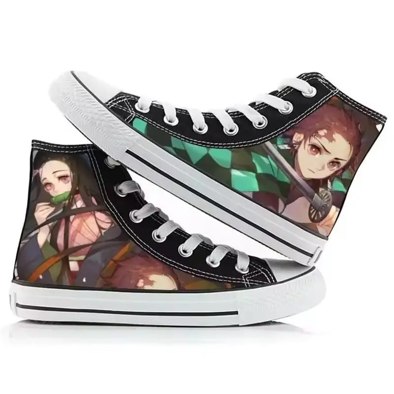 Demon Slayer High Top Canvas Shoes / Sneakers (10 Styles) - Image 10