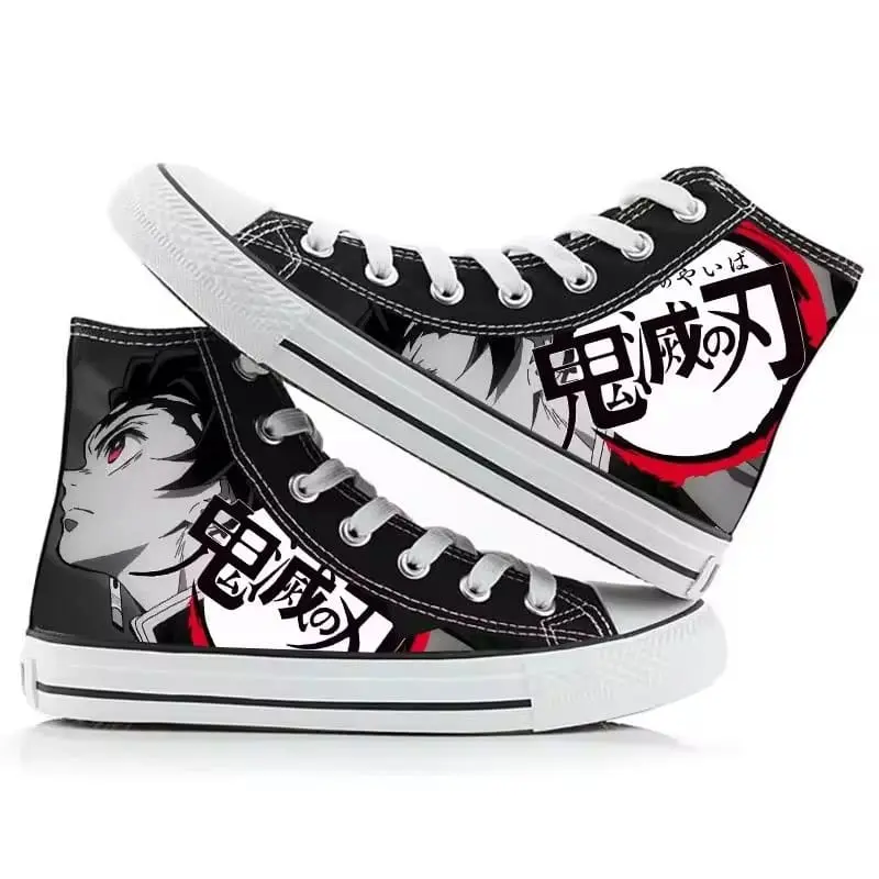 Demon Slayer High Top Canvas Shoes / Sneakers (10 Styles) - Image 4