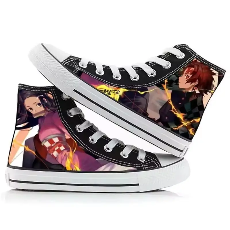 Demon Slayer High Top Canvas Shoes / Sneakers (10 Styles) - Image 8