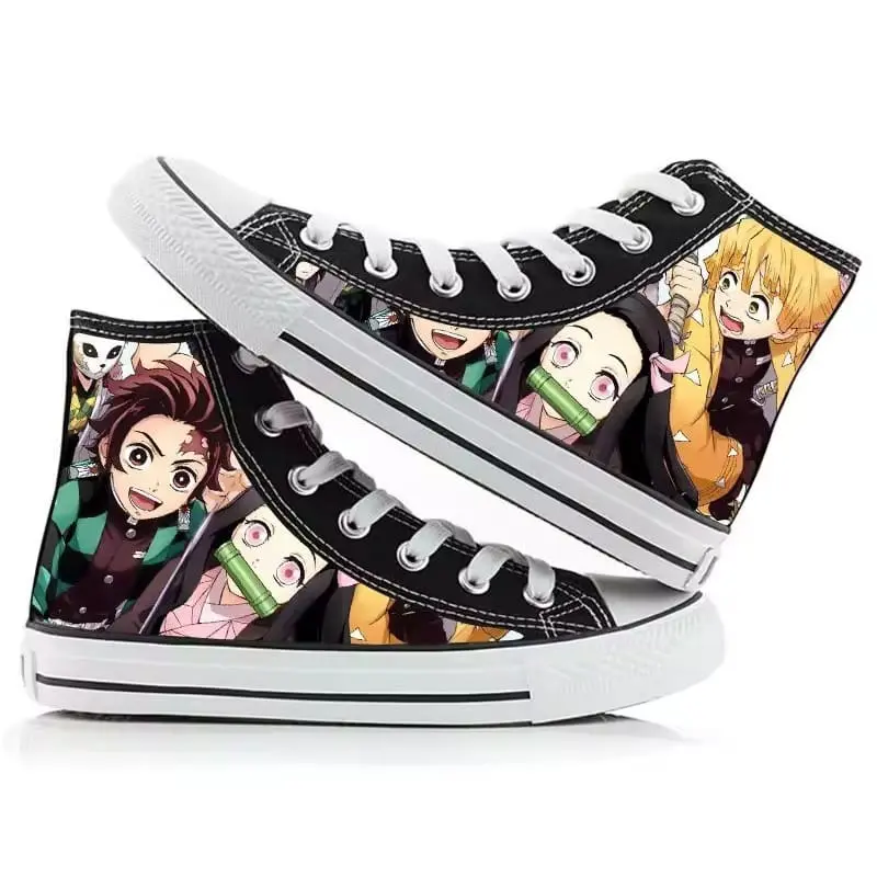 Demon Slayer High Top Canvas Shoes / Sneakers (10 Styles) - Image 2