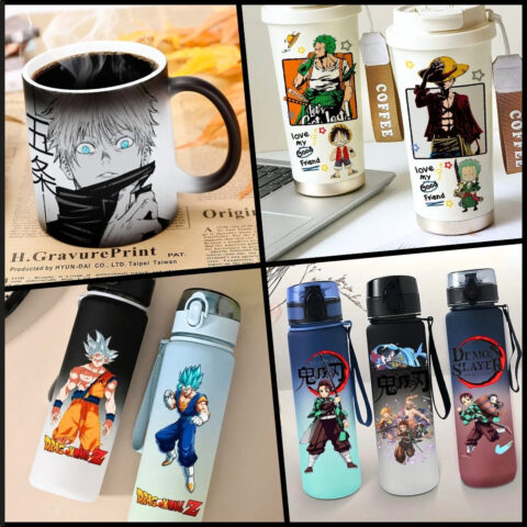 ANIME MUGS / BOTTLES