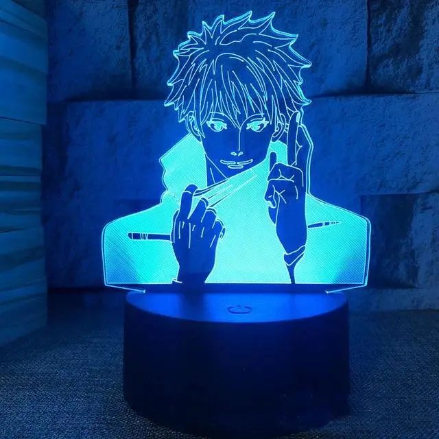 Jujutsu Kaisen 16-Color LED Touch + Remote Control Lamps (20 Styles) - AnimeGo Store