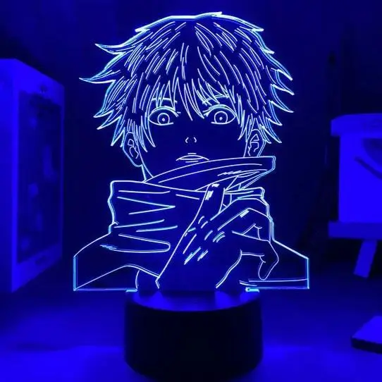 Jujutsu Kaisen 16-Color LED Touch + Remote Control Lamps (20 Styles) - AnimeGo Store