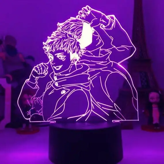 Jujutsu Kaisen 16-Color LED Touch + Remote Control Lamps (20 Styles) - AnimeGo Store